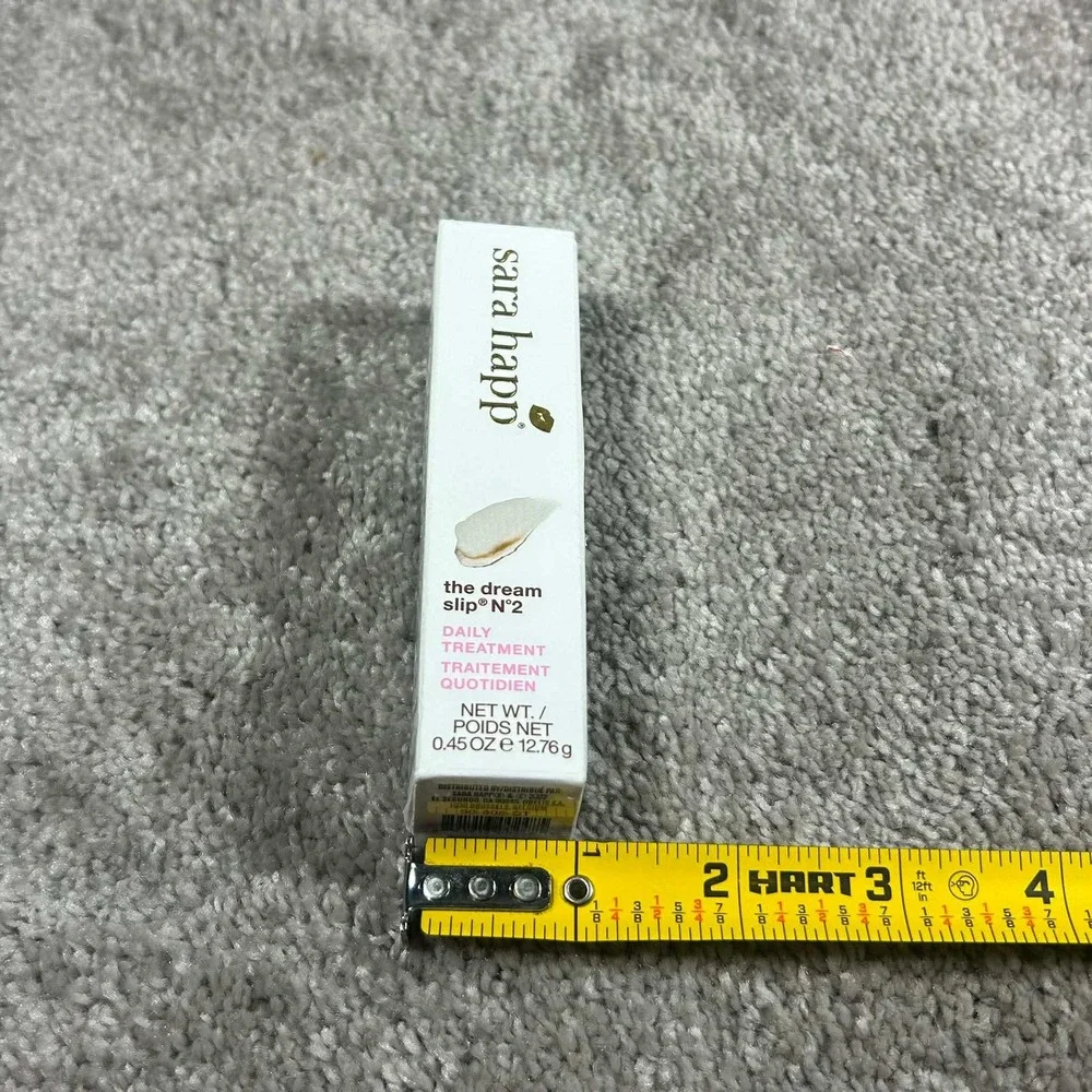 Sara Happ The Dream Slip No 2 Lip‎ Treatment White Daily Hydrating 0.45oz